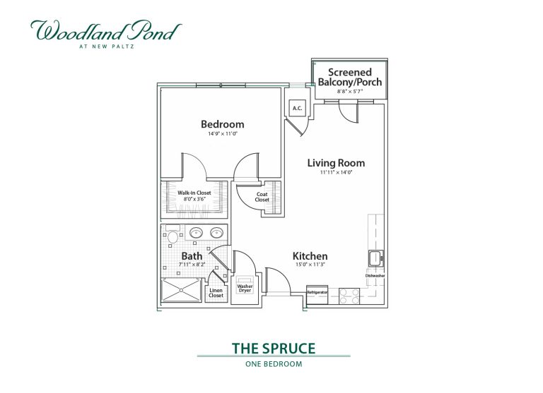 spruce floor plan