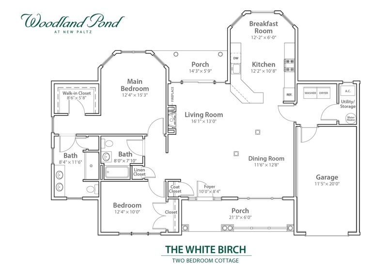 white birch floor plan